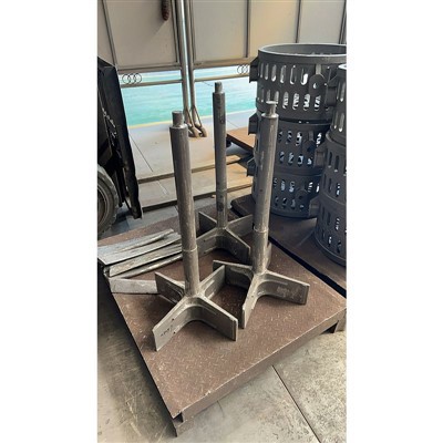 Nárazové zliatinové oceľové ložiskové kryty zliatiny